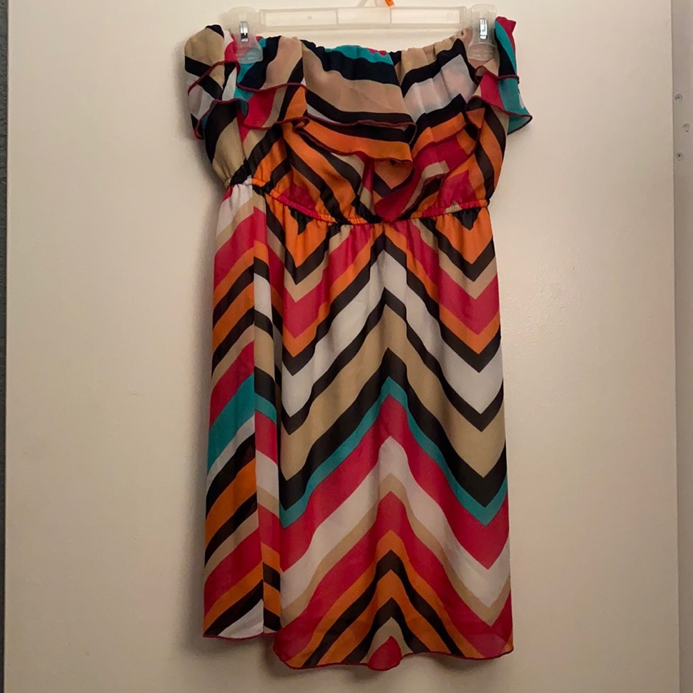 Body central size medium strapless dress